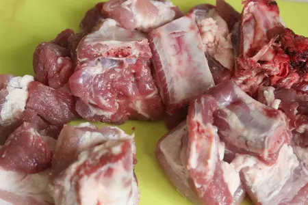 Паста с овощами и свиными ребрышками (fideos a la cazuela): шаг 1