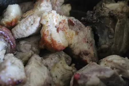 Паста с овощами и свиными ребрышками (fideos a la cazuela): шаг 3