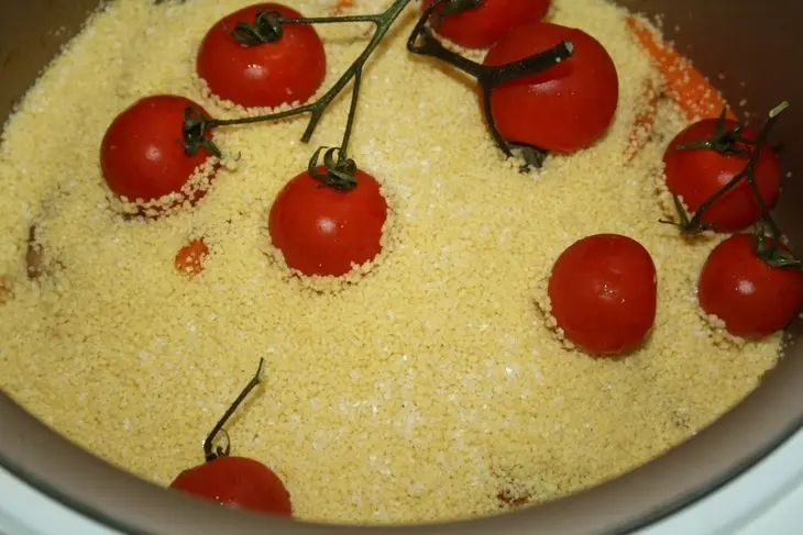 Кускус с овощами и курицей: шаг 5