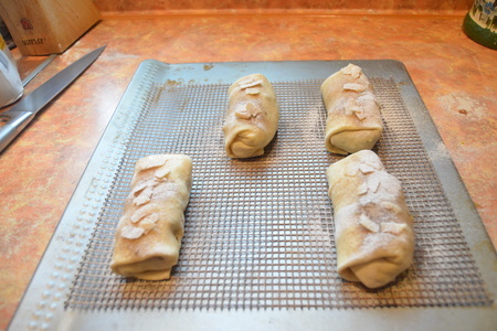 Марокканские пирожки "пастилла" с куриными пупочками и кускусом: шаг 7