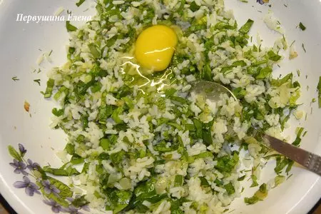 Женгалав хац с рисом: шаг 7