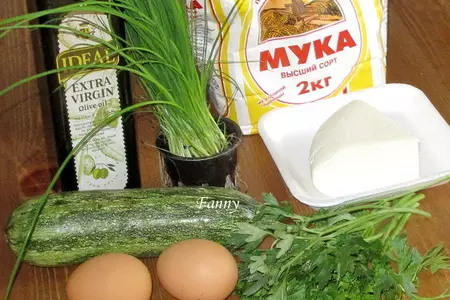 Оладьи из кабачков / kabak mücveri: шаг 1