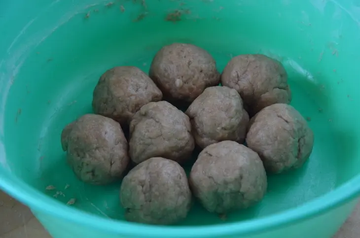 Турецкие лепёшки с мясом и картошкой: шаг 3
