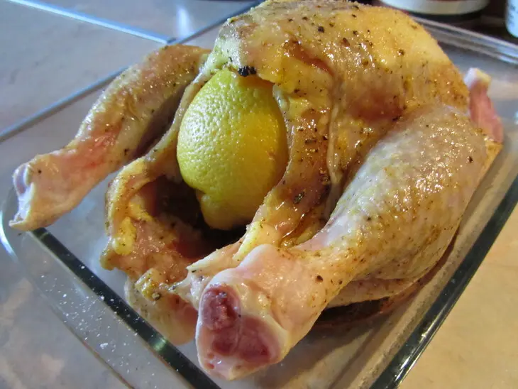 Простая запечённая курица, но полная секретов: шаг 4