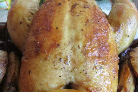 Простая запечённая курица, но полная секретов: шаг 8