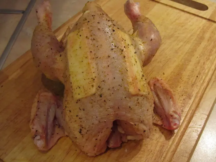 Простая запечённая курица, но полная секретов: шаг 9