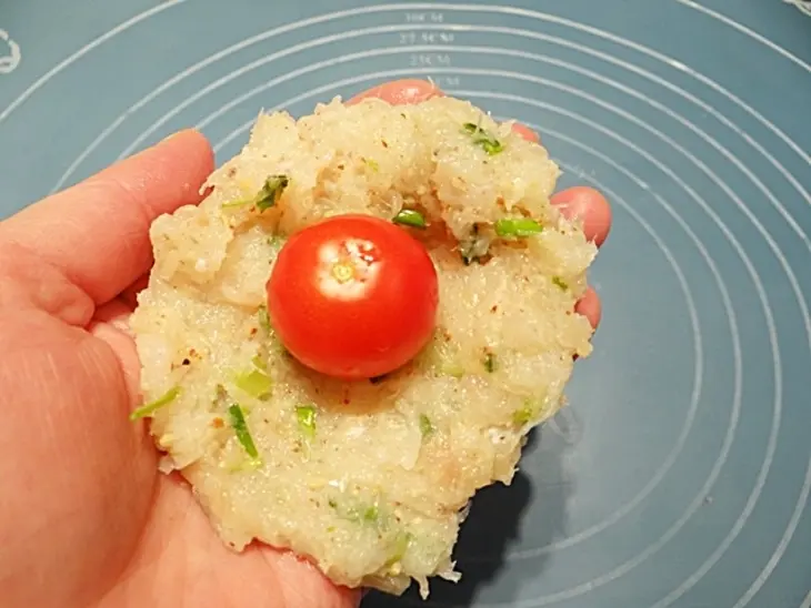 Рыбные крокеты с рисом: шаг 5