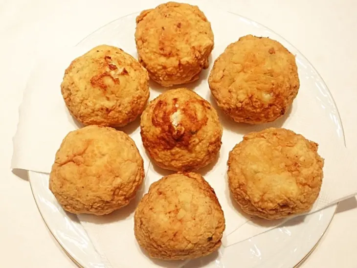 Рыбные крокеты с рисом: шаг 9