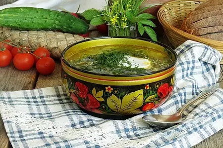 Суп из весенних трав.: шаг 9