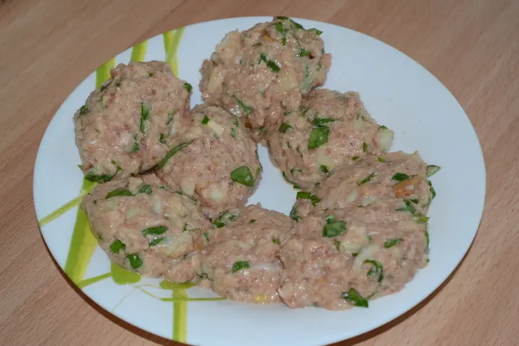 Гречка с мясными клецками: шаг 4