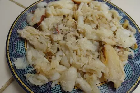 Краб с пастой: шаг 3