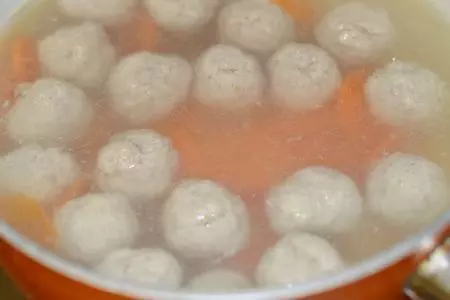 Датский суп с двойными клецками.: шаг 7