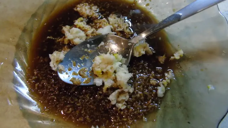 Шашлык из ребрышек в духовке: шаг 2