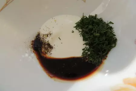 Весенний салат с гречкой и грибами.: шаг 5