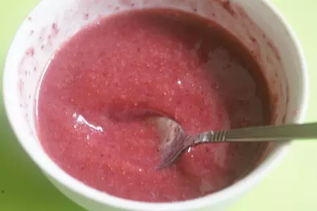 Кайзершмаррн с рисом и земляничным соусом: шаг 7