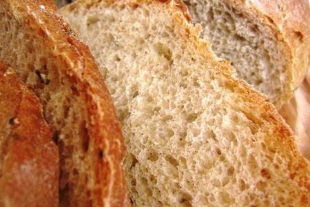Хлеб из смешанной муки на кефире с луковым ароматом.: шаг 6