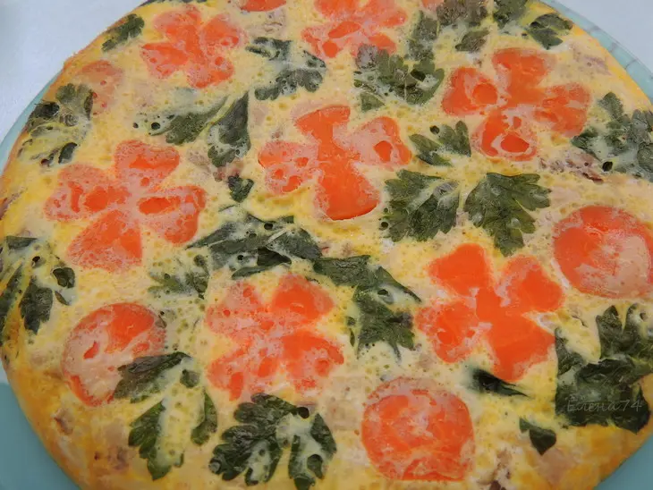 Рисовый пирог с курицей.: шаг 7