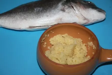 Дорада фаршированная кускусом в гриль-бумаге (или новая интерпретация гефилте фиш): шаг 3