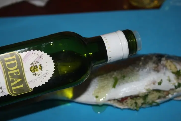 Дорада фаршированная кускусом в гриль-бумаге (или новая интерпретация гефилте фиш): шаг 6