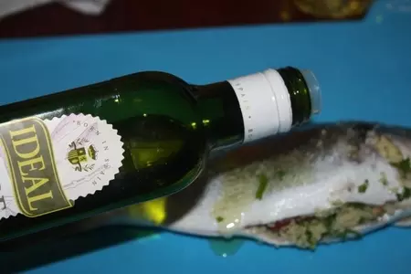 Дорада фаршированная кускусом в гриль-бумаге (или новая интерпретация гефилте фиш): шаг 6