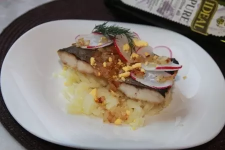 Жареная сельдь с картофелем по-датски: шаг 7