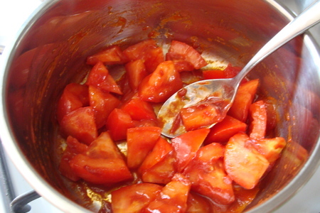 Суп из помидоров с яйцом (си хун ши цзи дань тан): шаг 4