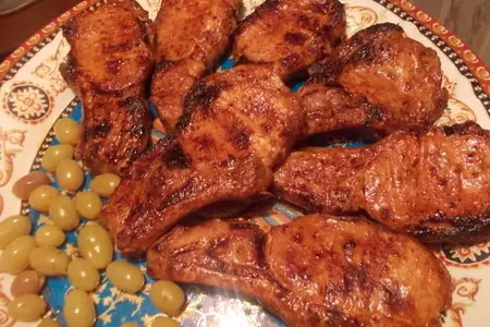 Свинина на кости с вкуснейшим маринадом: шаг 7