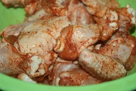 Куриные крылышки по-китайски (остро-сладкие): шаг 2