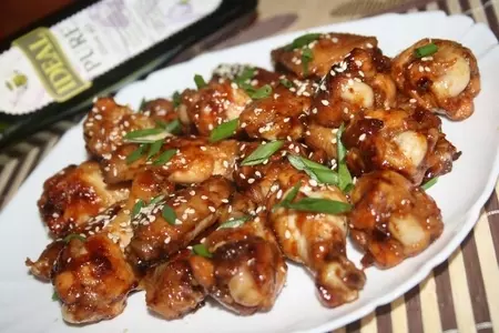 Куриные крылышки по-китайски (остро-сладкие): шаг 10