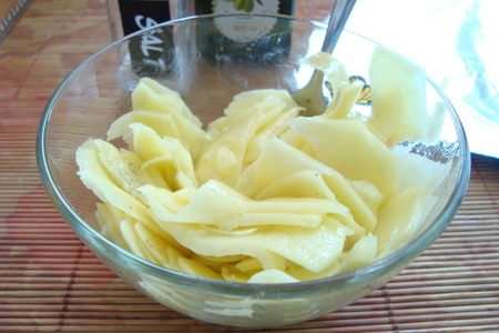 Салат по-китайски с печёным картофелем и свёклой: шаг 2