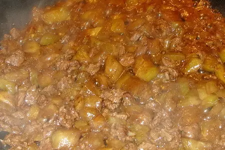 Баклажаны с чесночным соусом (суаньшао цецзы): шаг 7
