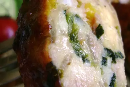 Ножки куриные, фаршированные шпинатом, сыром и овощами.: шаг 6