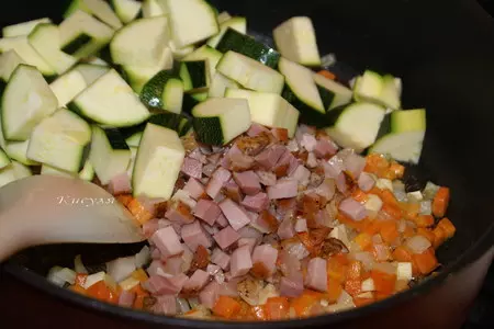 Ирландская похлёбка с кабачками и сыром: шаг 2