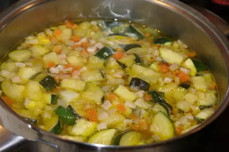 Ирландская похлёбка с кабачками и сыром: шаг 4