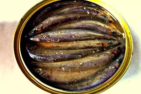 Бутерброды с печёной картошкой,киви и килькой: шаг 7