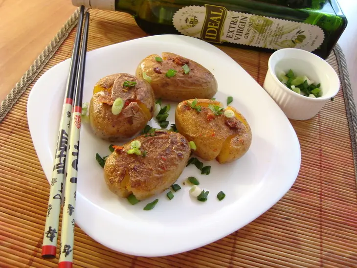 Жаренный картофель с перцем и солью (сянцзань цзяоянь сяо тудоу): шаг 9