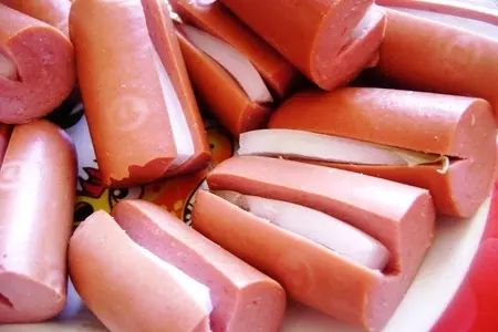 Сосиски в картофельном тесте.: шаг 3