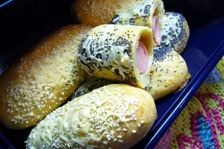 Сосиски в тесте из картофельного пюре: шаг 4