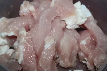 Свинина в кисло-сладком соусе с овощами: шаг 1