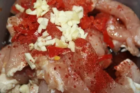 Свинина в кисло-сладком соусе с овощами: шаг 3