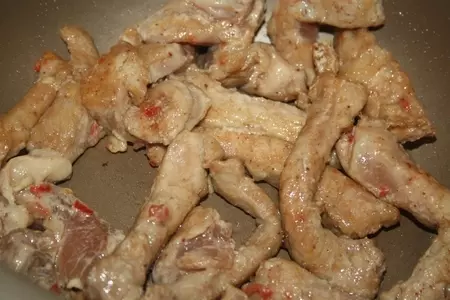 Свинина в кисло-сладком соусе с овощами: шаг 9