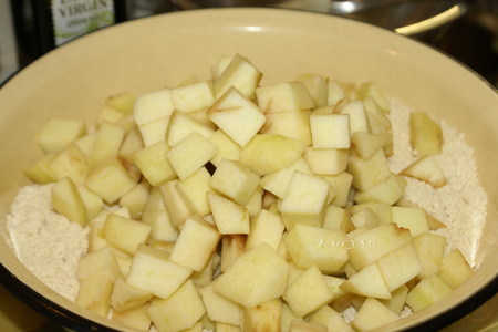 Ирландский яблочный пирог с заварным кремом: шаг 2