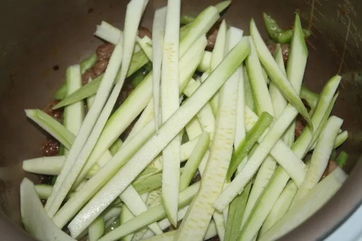 Лапша с индейкой и овощами: шаг 7