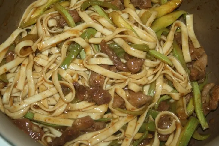 Лапша с индейкой и овощами: шаг 10