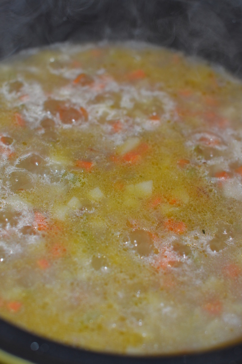 Картофельный суп с беконом: шаг 5