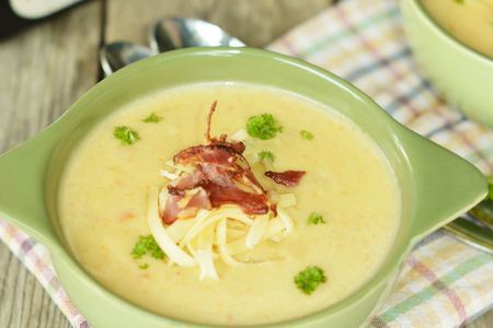 Картофельный суп с беконом.: шаг 8