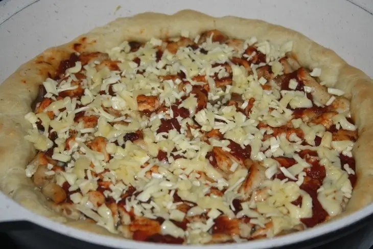 Глубокая (deep dish) чикагская пицца: шаг 23