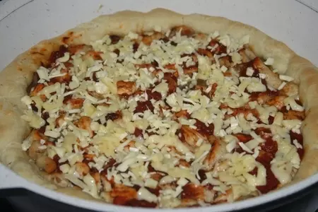 Глубокая (deep dish) чикагская пицца: шаг 23