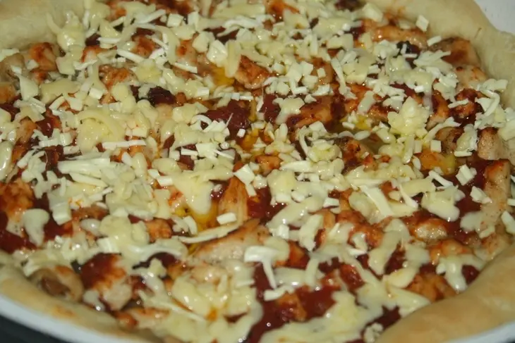 Глубокая (deep dish) чикагская пицца: шаг 25