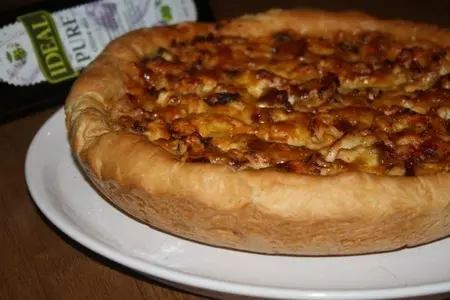 Глубокая (deep dish) чикагская пицца: шаг 27
